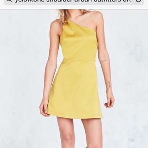 Yellow Silence + Noise dress